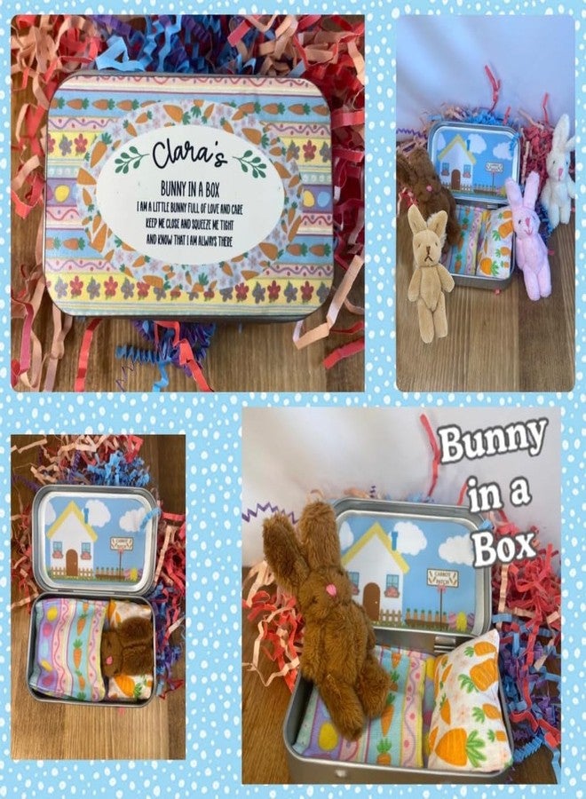 مجموعة YGbridge Mini Plush Bunny، 12 قطعة من الحيوانات المحشوة الصغيرة، دمية أرنب عيد الفصح 3.1 بوصة، أرنب ناعم لعيد الفصح، وأعياد الميلاد، وديكورات حفلات الزفاف، وحشوات سلة عيد الفصح (3.2 بوصة) - Image 4